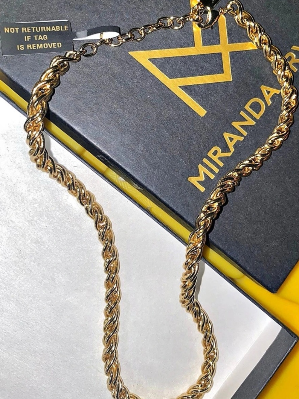 Miranda Frye Adriana Necklace Gold